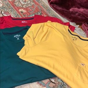 3 hollister shirts